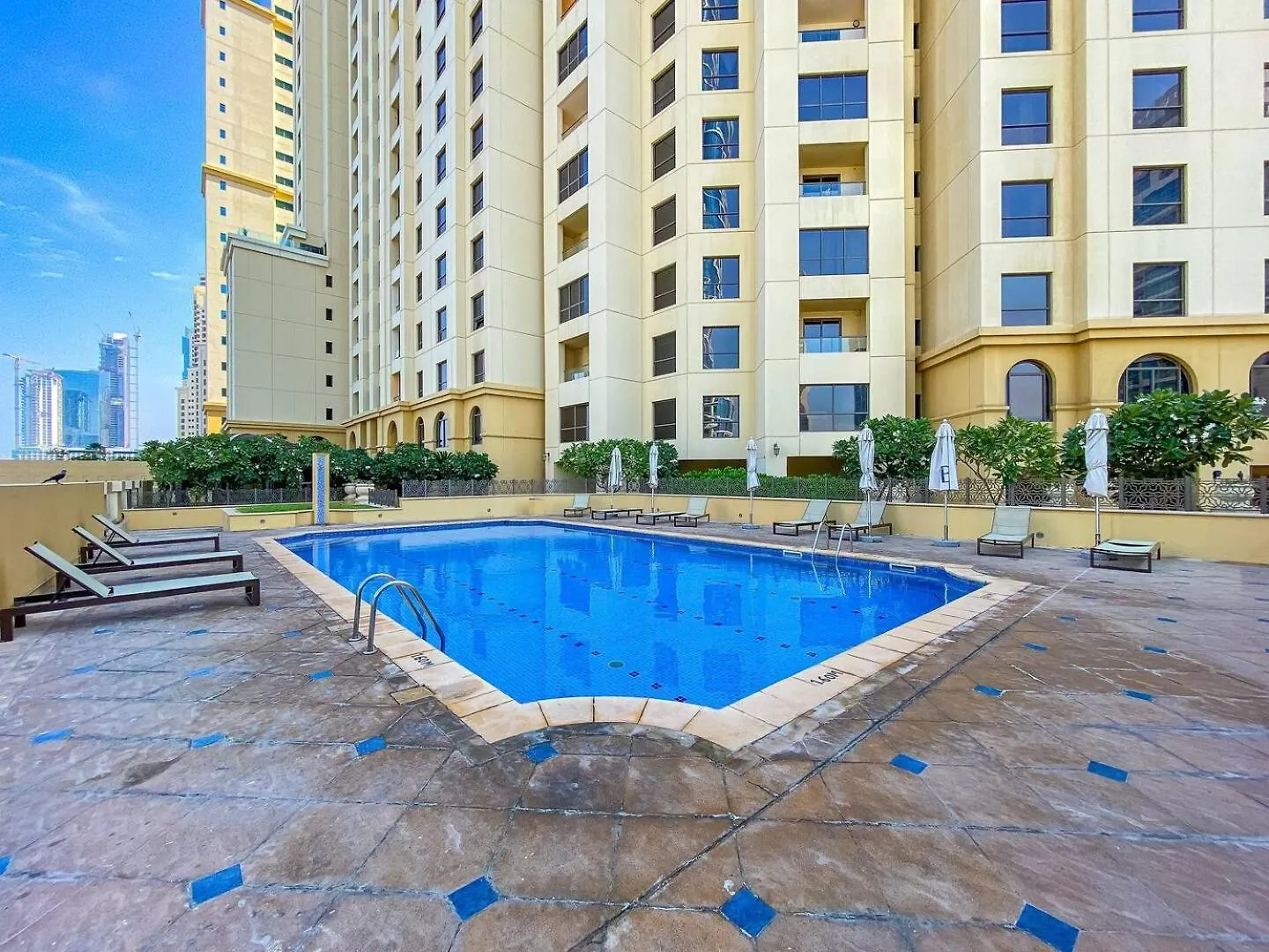 5 Star Luxury Sea View Apartment Dubaj 0*,